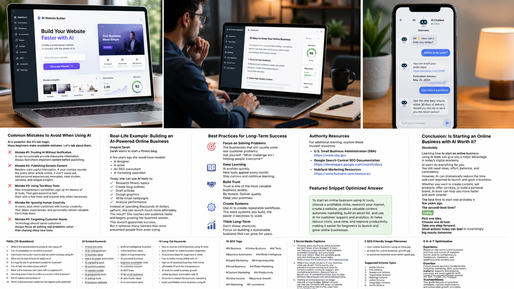 How to Start an Online Business Using AI Tools in 2026